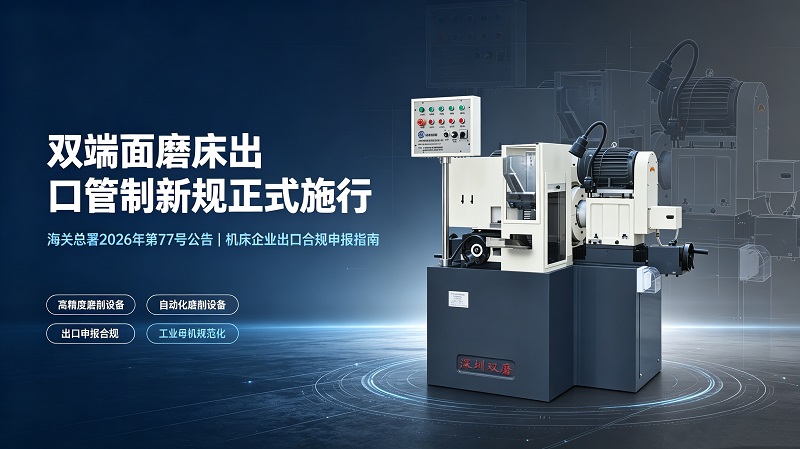 双端面磨床出口管制新规今日正式施行：行业规范化升级新起点